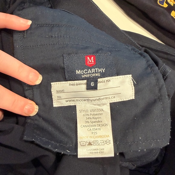 Cardinal Carter School Uniform Polo Shirts and Pants in Navy and White - Picture 10 of 11